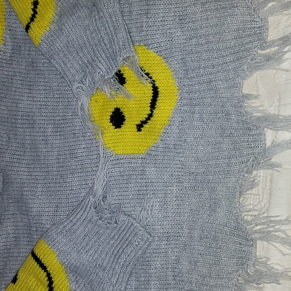 No Comment Crop Sweater - Picture 7 of 9